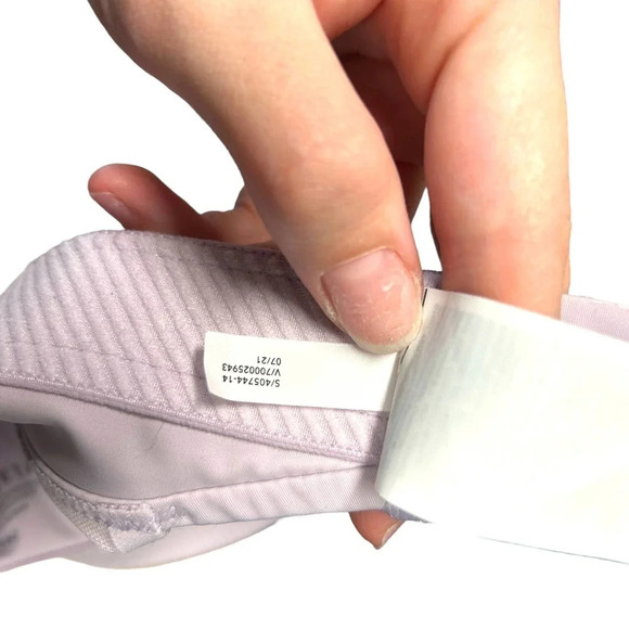 Athleta Advance Bra‎ B-G Light Purple Size 38C - Picture 8 of 8